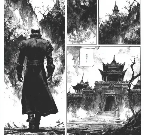 星盘以外漫画封面，奇幻设定题材